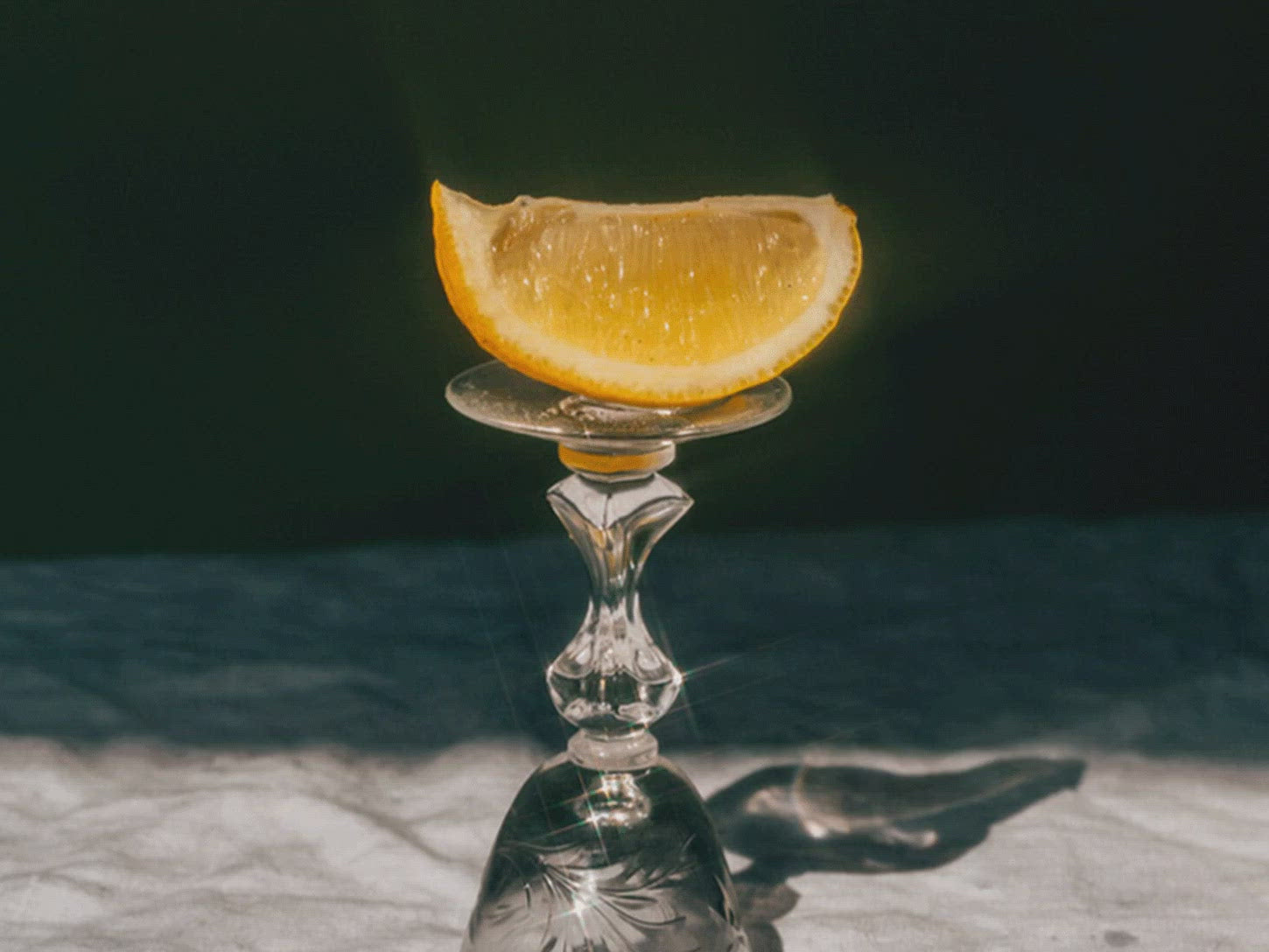 Display of citrus